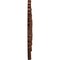 Ekena Millwork Eryn Medallion (Canopies up to 4"), 24 3/4"OD x 3 1/4"ID x 1 7/8"P, Burnished Mahogany Crackle CM24ENBMC - alternate 3